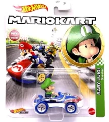 Hot Wheels Baby Luigi Kart Mario in Sneeker Kart